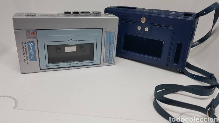 Radios antiguas: CASSETTE PLAYER SUPER STAR WM 511 - Foto 1