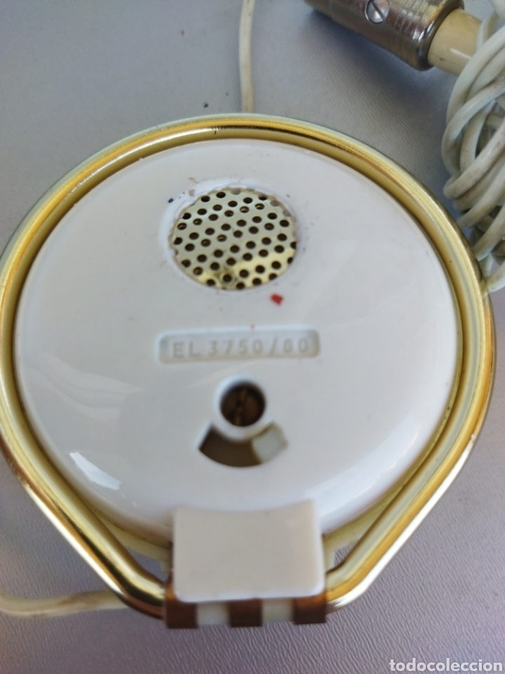 Radios antiguas: Antiguo Micr&oacute;fono Philips EL 3750 a&ntilde;os 50 - Foto 7