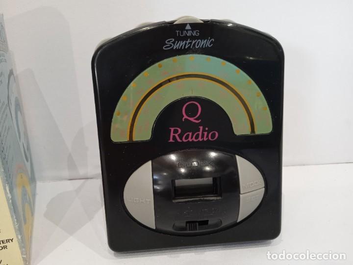 Radios antiguas: Radio transistor con reloj QRadio - Foto 2