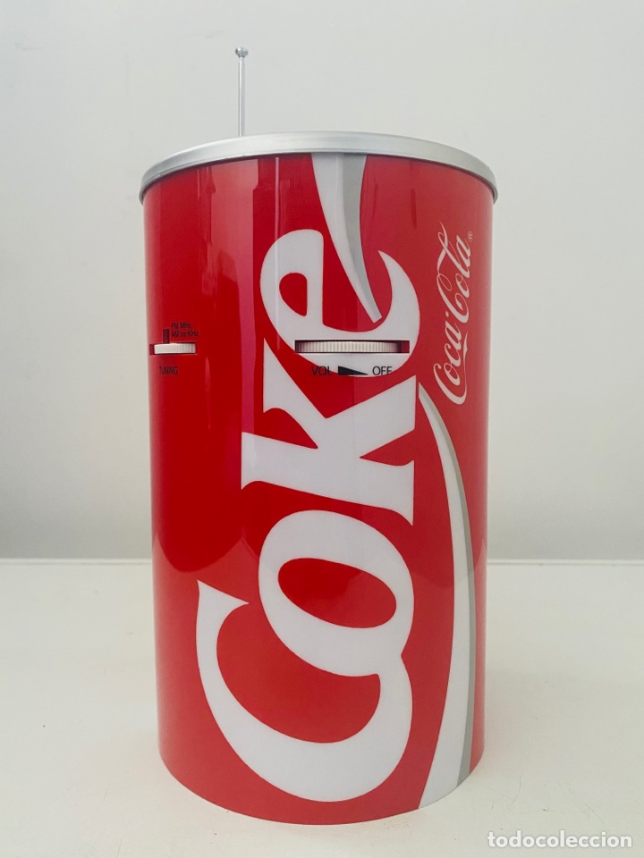Radios antiguas: Cocacola Giant Can Radio - Foto 2