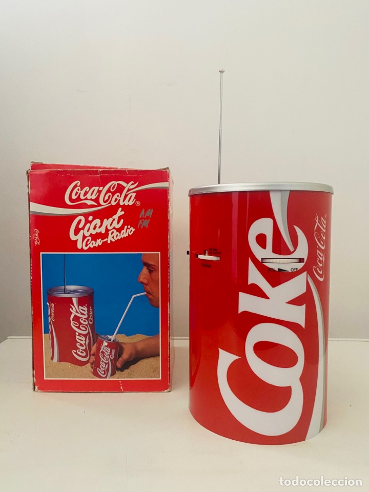 Radios antiguas: Cocacola Giant Can Radio - Foto 3