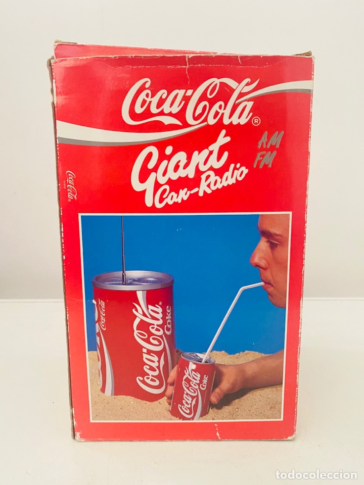Radios antiguas: Cocacola Giant Can Radio - Foto 4