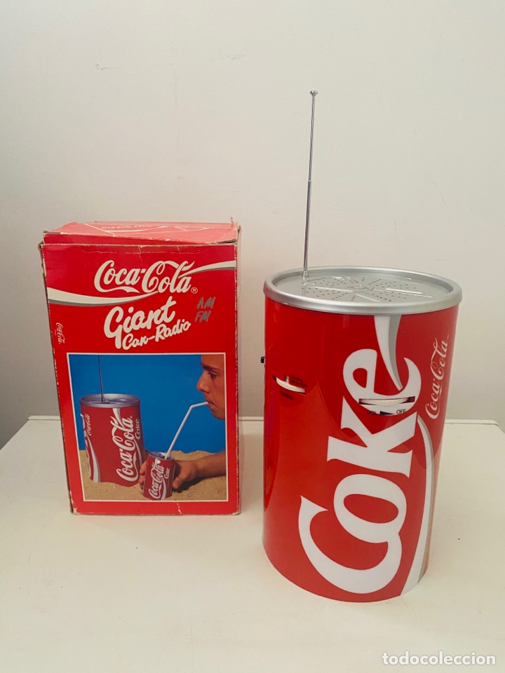 Radios antiguas: Cocacola Giant Can Radio - Foto 10