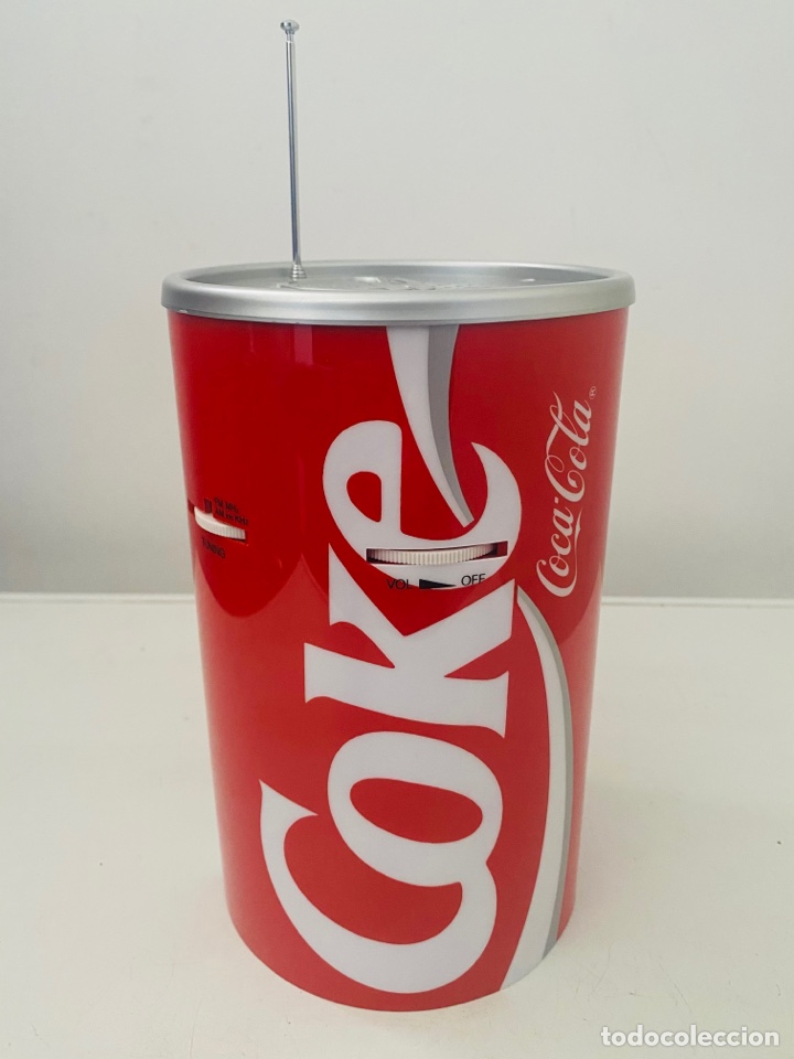 Radios antiguas: Cocacola Giant Can Radio - Foto 1