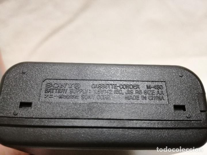 Radios antiguas: GRABADORA DE MICROCASSETTE - SONY M-430 (NO FUNCIONA) - Foto 8