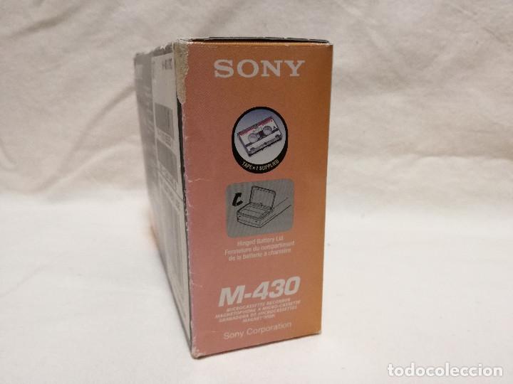 Radios antiguas: GRABADORA DE MICROCASSETTE - SONY M-430 (NO FUNCIONA) - Foto 12