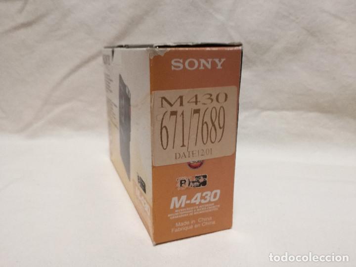 Radios antiguas: GRABADORA DE MICROCASSETTE - SONY M-430 (NO FUNCIONA) - Foto 14