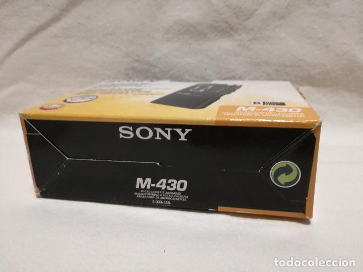Radios antiguas: GRABADORA DE MICROCASSETTE - SONY M-430 (NO FUNCIONA) - Foto 15