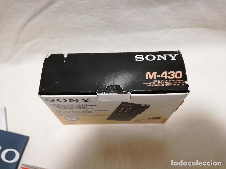 Radios antiguas: GRABADORA DE MICROCASSETTE - SONY M-430 (NO FUNCIONA) - Foto 16