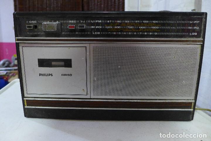 Radios antiguas: RADIO TRANSISTOR PHILIPS RR40 - Foto 1 - 294040728
