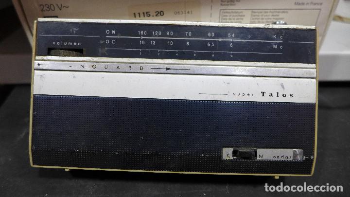 Radios antiguas: RADIO TRANSISTOR VANGUARD SUPER TALOS - Foto 2
