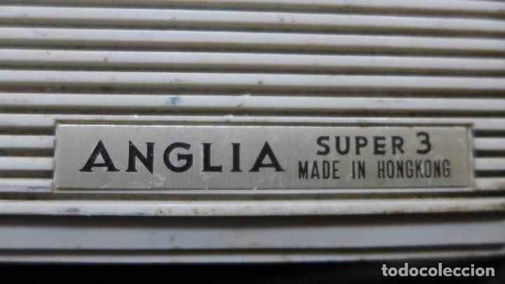 Radios antiguas: RADIO TRANSISTOR ANGLIA SUPER 3 MADE IN HONG KONG - Foto 10 - 294049078