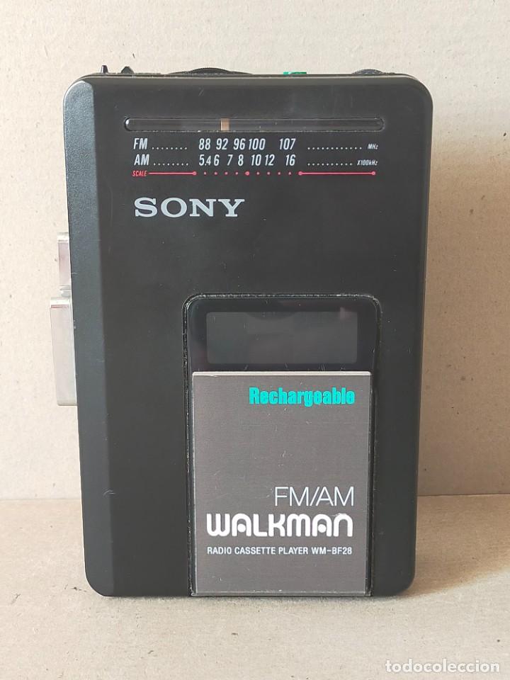 walkman sony wm-bf22/bf28 radio am/fm cassette - Compra venta en