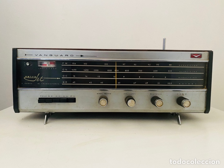 Radios antiguas: Astrojet Vanguard 1971 radio Space Age - Foto 2