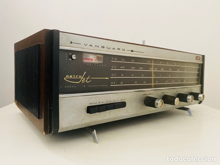 Radios antiguas: Astrojet Vanguard 1971 radio Space Age - Foto 4