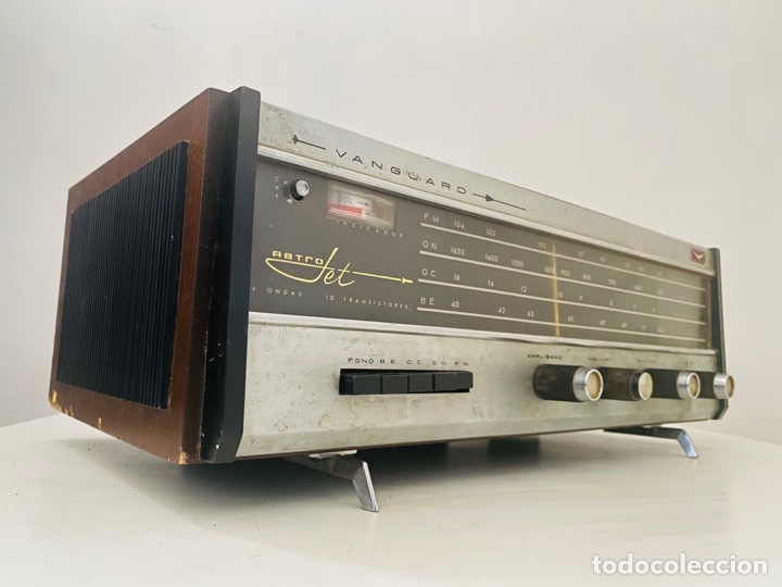 Radios antiguas: Astrojet Vanguard 1971 radio Space Age - Foto 9
