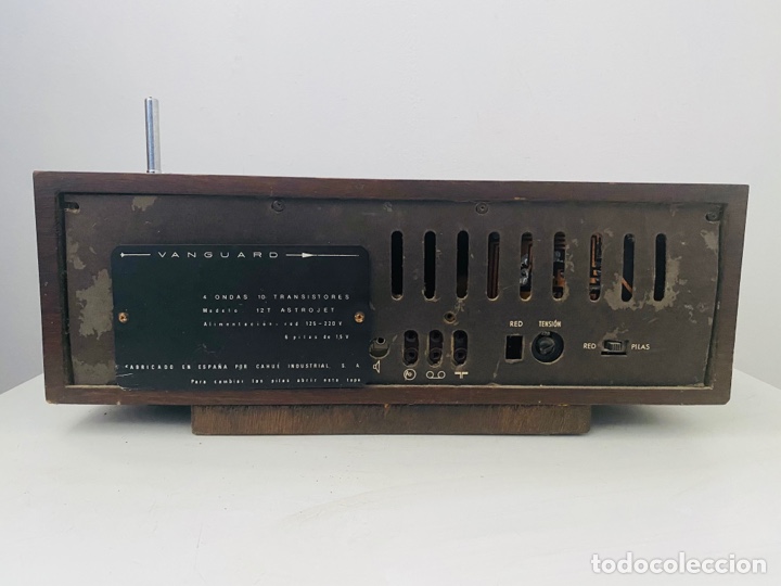 Radios antiguas: Astrojet Vanguard 1971 radio Space Age - Foto 10