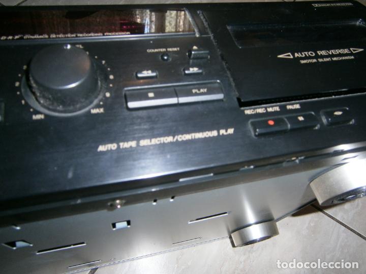 Radios antiguas: ANTIGUO CASETTE DOBLE JVC - MODEL DOUBLE CASSETTE DECK TD-W254 FUNCIONANDO CORRECTAMENTE - Foto 7