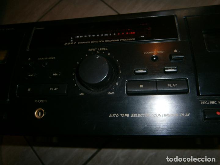 Radios antiguas: ANTIGUO CASETTE DOBLE JVC - MODEL DOUBLE CASSETTE DECK TD-W254 FUNCIONANDO CORRECTAMENTE - Foto 9
