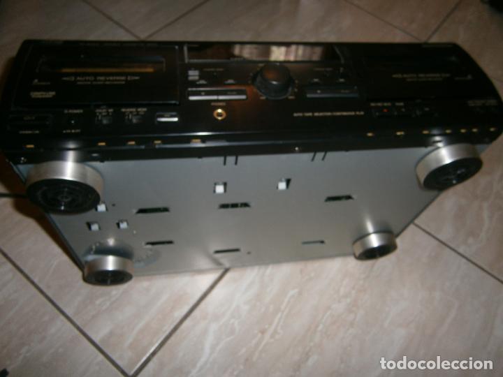Radios antiguas: ANTIGUO CASETTE DOBLE JVC - MODEL DOUBLE CASSETTE DECK TD-W254 FUNCIONANDO CORRECTAMENTE - Foto 13