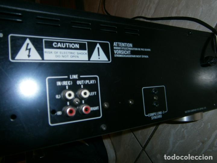 Radios antiguas: ANTIGUO CASETTE DOBLE JVC - MODEL DOUBLE CASSETTE DECK TD-W254 FUNCIONANDO CORRECTAMENTE - Foto 15