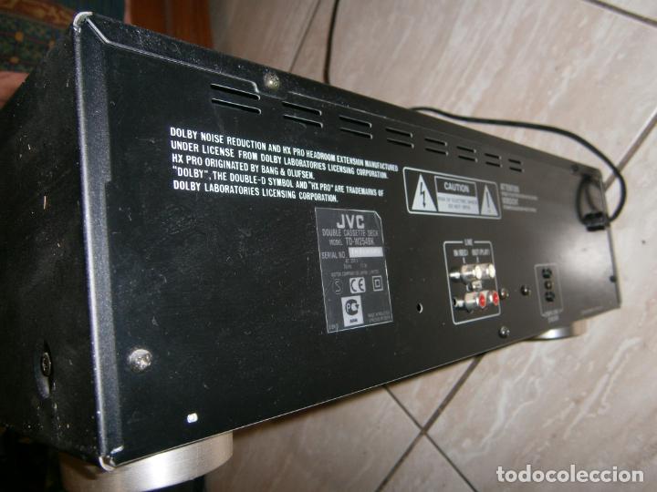 Radios antiguas: ANTIGUO CASETTE DOBLE JVC - MODEL DOUBLE CASSETTE DECK TD-W254 FUNCIONANDO CORRECTAMENTE - Foto 17
