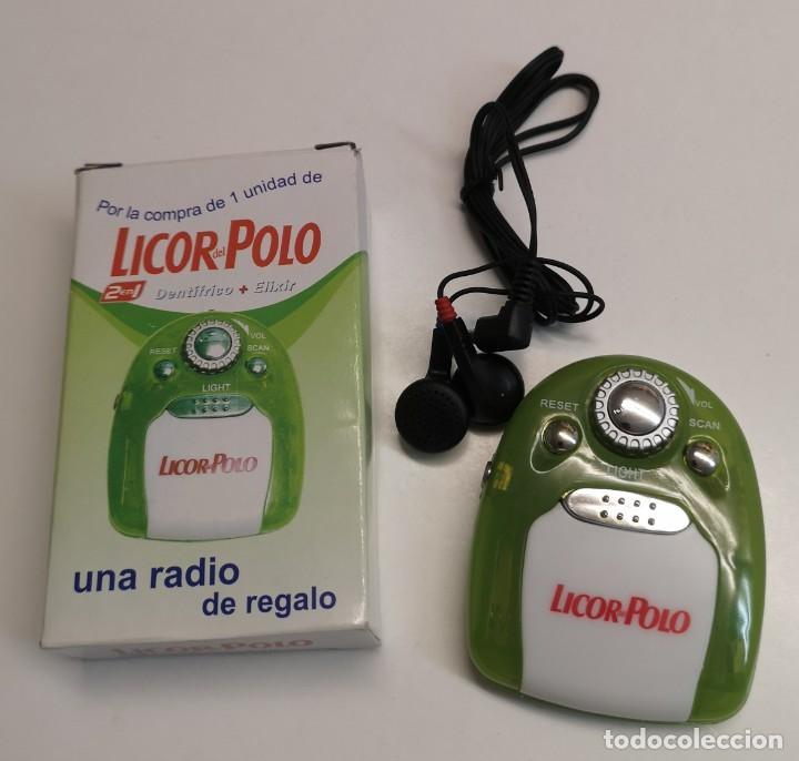 Radios antiguas: RADIO PUBLICIDAD LICOR DEL POLO - Foto 1