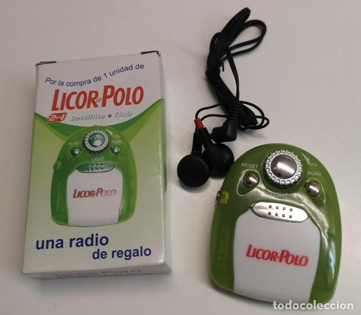 Radios antiguas: RADIO PUBLICIDAD LICOR DEL POLO - Foto 2
