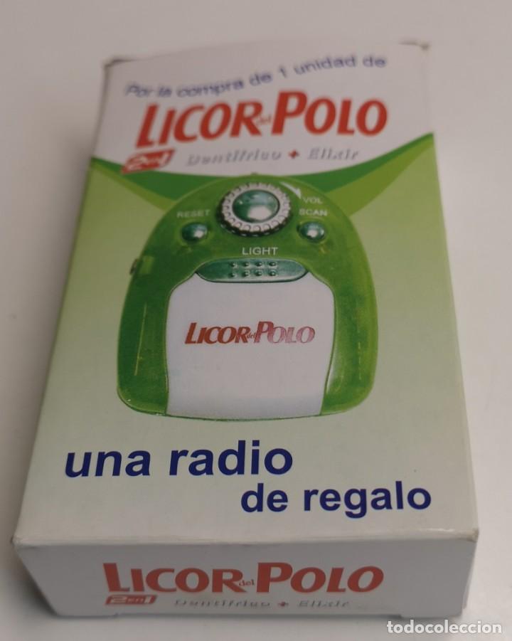Radios antiguas: RADIO PUBLICIDAD LICOR DEL POLO - Foto 3