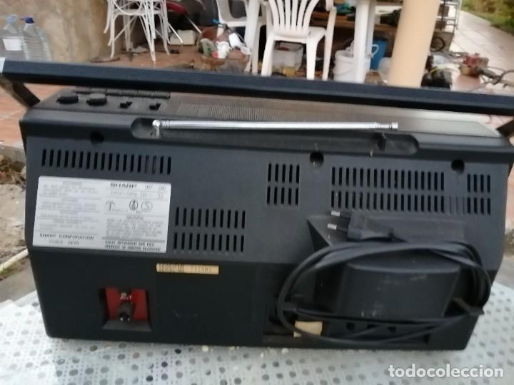 Radios antiguas: teleradiocaset sharp - Foto 4