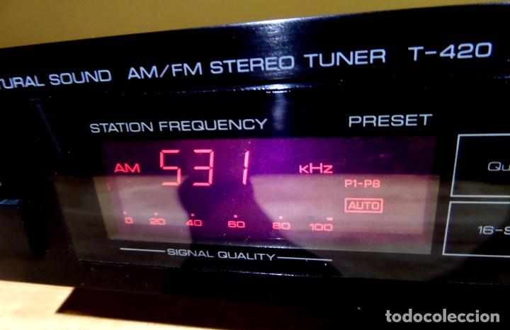 Radios antiguas: RADIO SINTONIZADOR TUNER YAMAHA T-420 - Foto 3 - 300591798