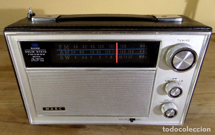 RADIO MARC NR-1600 - TRES BANDAS (Radios, Gramófonos, Grabadoras y Otros - Transistores, Pick-ups y Otros)