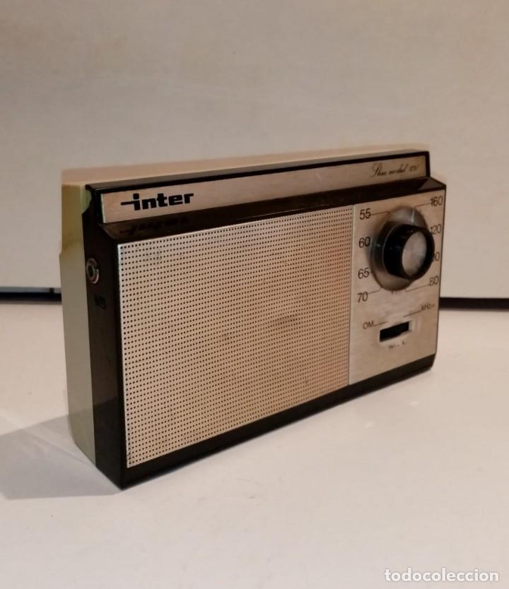 RADIO TRANSISTOR INTER SLIM MODUL 130 - VINTAGE (Radios, Gramófonos, Grabadoras y Otros - Transistores, Pick-ups y Otros)