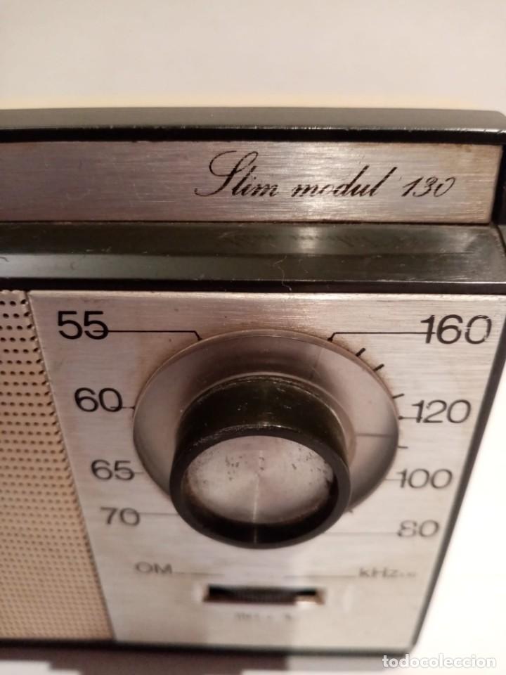 Radios antiguas: RADIO TRANSISTOR INTER SLIM MODUL 130 - VINTAGE - Foto 8 - 302194998