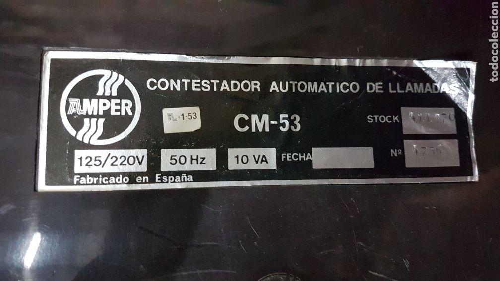 Radios antiguas: Contestador automatico Grabadora de cassette - Foto 3