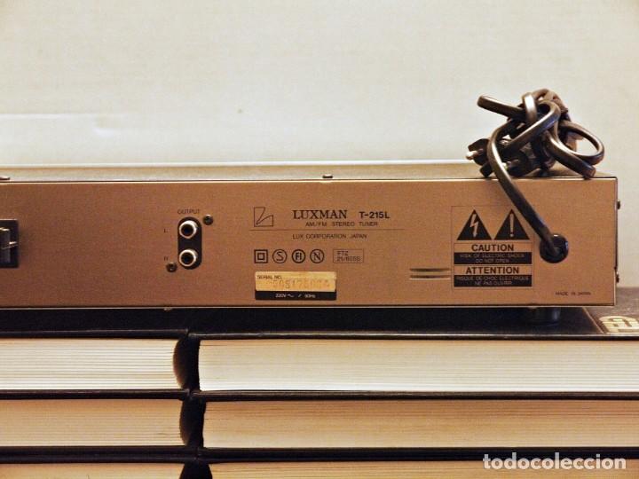 Radios antiguas: TUNER LUXMAN T-215L - Foto 6