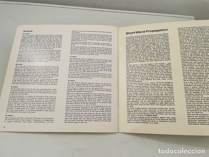 Radios antiguas: Grundig Weltzeithur libreto emisoras - Foto 6