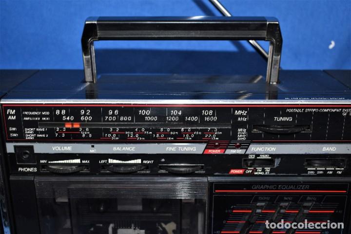 Radios antiguas: Mini cadena Sharp GF-319 año 1980 - Foto 4 - 305058863