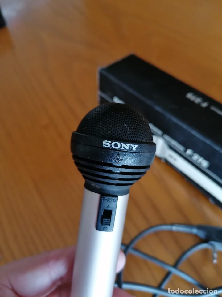 Radios antiguas: Micr&oacute;fono SONY - Foto 3