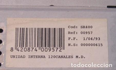 Radios antiguas: Stereo Satellite Receiver TAGRA SR400. 1993 - Foto 5