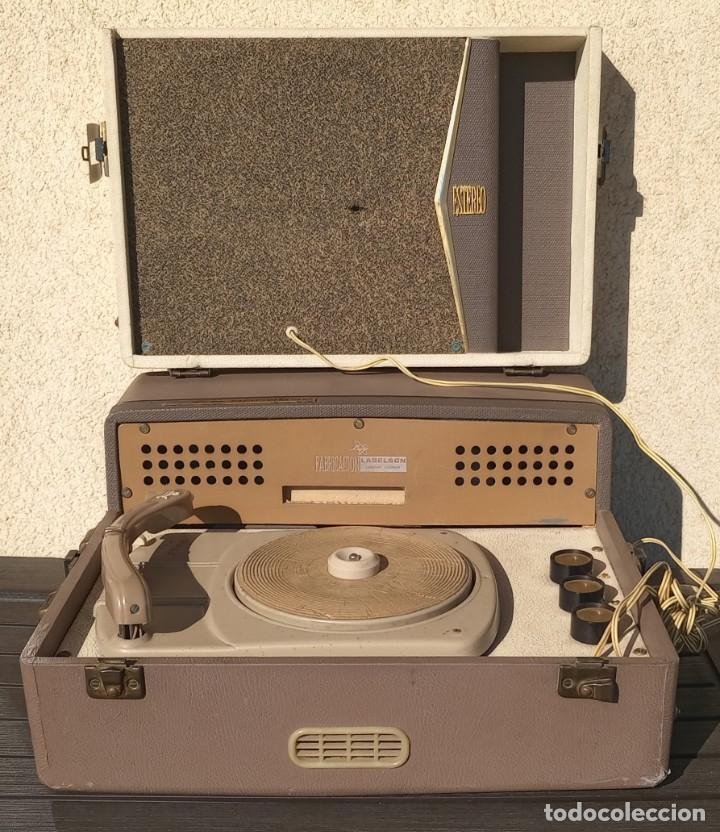 tocadiscos - cosmo stereo - e-4023 con sus 2 al - Compra venta en  todocoleccion