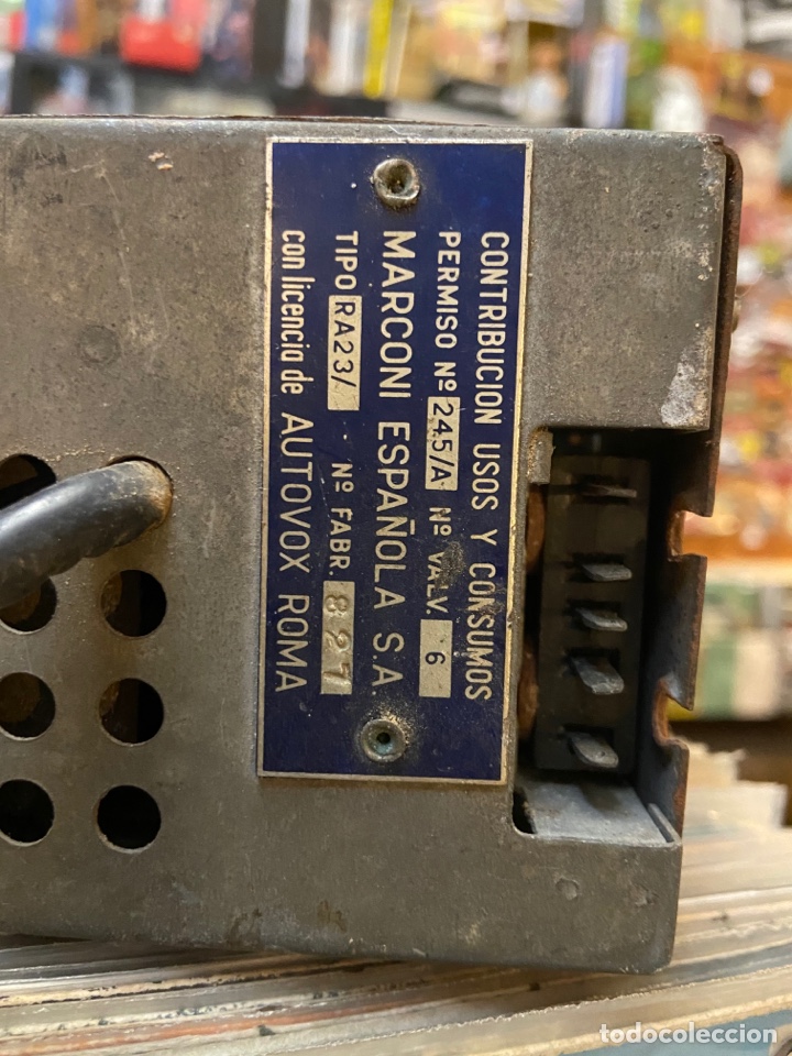 Radios antiguas: Autoradio Autovox Marconi Espa&ntilde;a - Foto 8