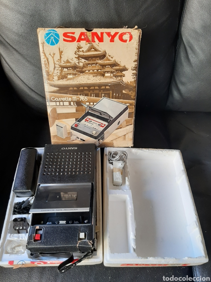 Radios antiguas: Casete Cassette Sanyo m-765 - Foto 1