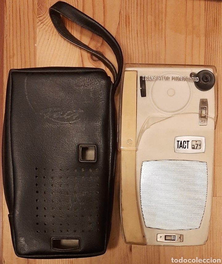 Radios antiguas: 6 TRANSISTOR PHONORADIO TPR-61 TACTDENKI JAPAN - Foto 2