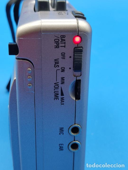 Radios antiguas: COMPACT CASSETTE RECORDER SANYO TRC 1148 FUNCIONANDO - Foto 9