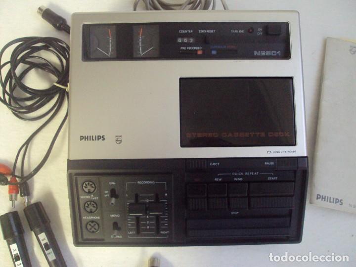 Stereo Cassette Deck Philips N2501 Grabador De Comprar Radios Transistores Y Pick Ups En 0303