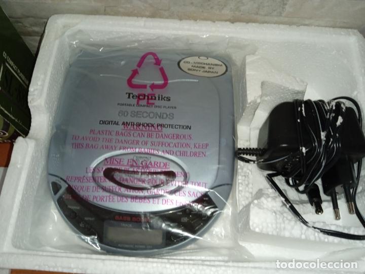 Radios antiguas: discboy dasp discman technics cd m&uacute;sica - Foto 4
