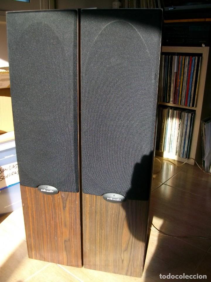 Radios antiguas: ALTAVOCES HI-FI POLK AUDIO RT600 - Foto 1