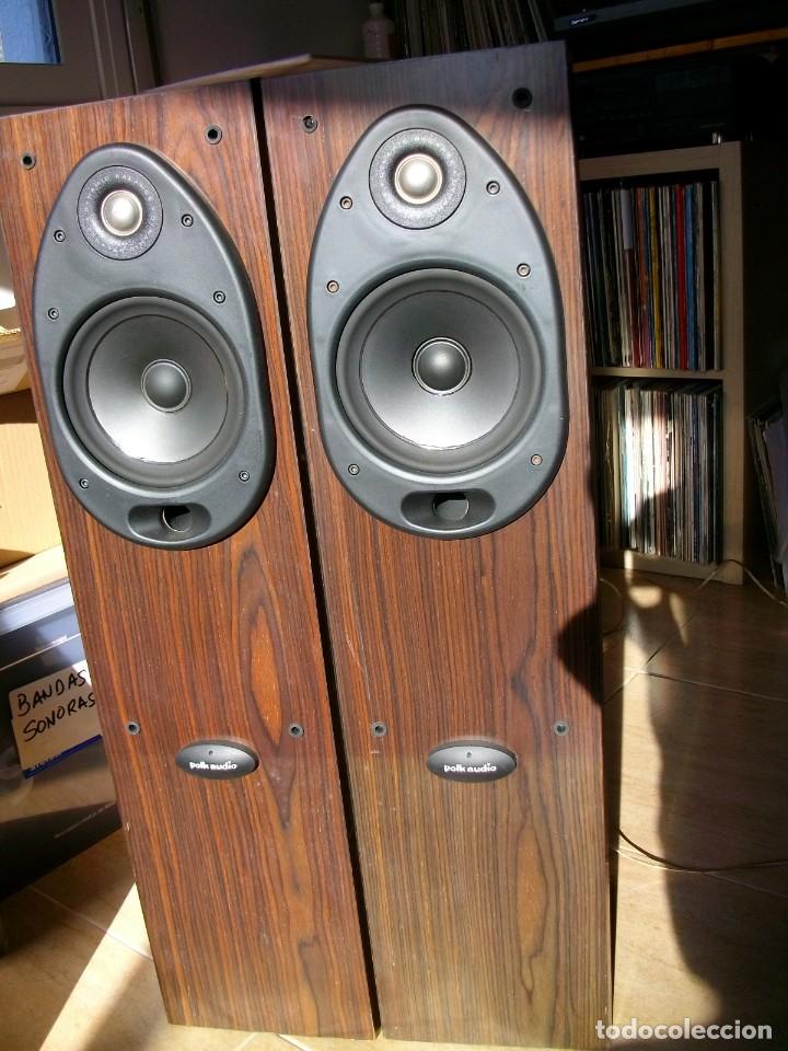 Radios antiguas: ALTAVOCES HI-FI POLK AUDIO RT600 - Foto 2