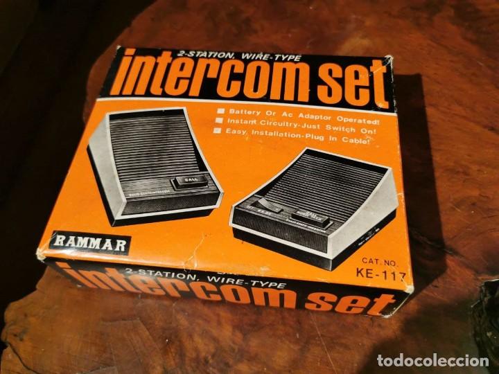 Radios antiguas: INTERCOM SET RAMMAR - INTERCOMUNICADOR - MODELO KE-117- CON INSTRUCCIONES - Foto 1